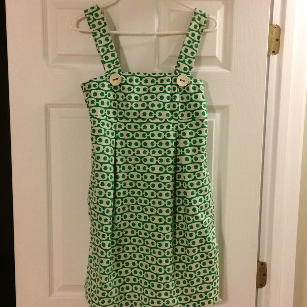 Tibi dress siZe 6. Chain link pattern. Pockets.